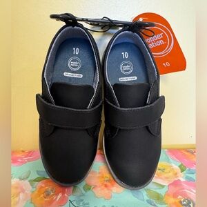 Wonder Nation Black Kids Shoes